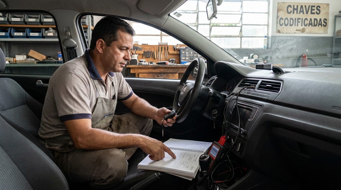 Chave Codificada profissional em Uberaba‑MG