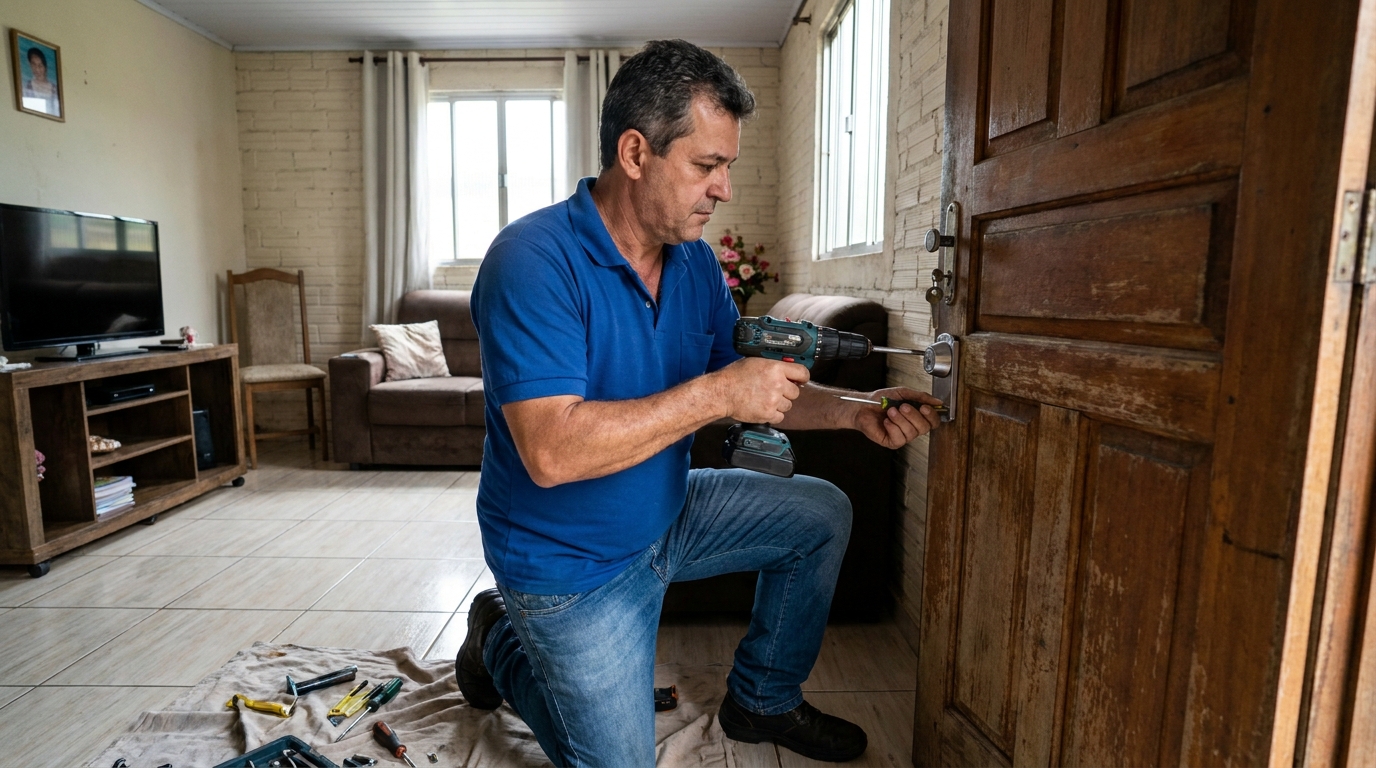 Serviço de Instalação de Fechadura Residencial em Uberaba‑MG