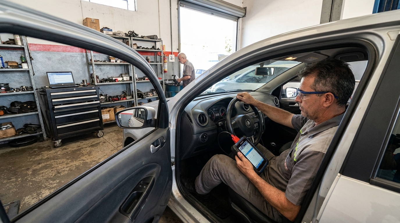 Reset de Airbag profissional em Uberaba‑MG
